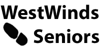 West Winds Seniors Hiking Logo